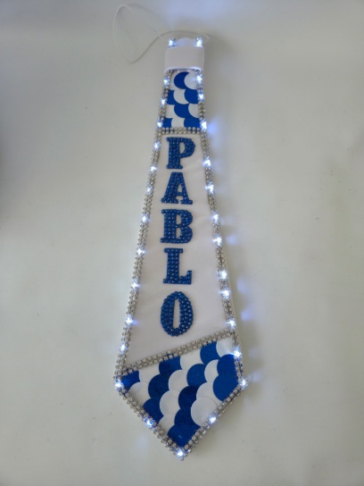 Corbata personalizada con nombre
