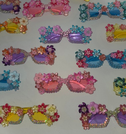 Lentes con flores