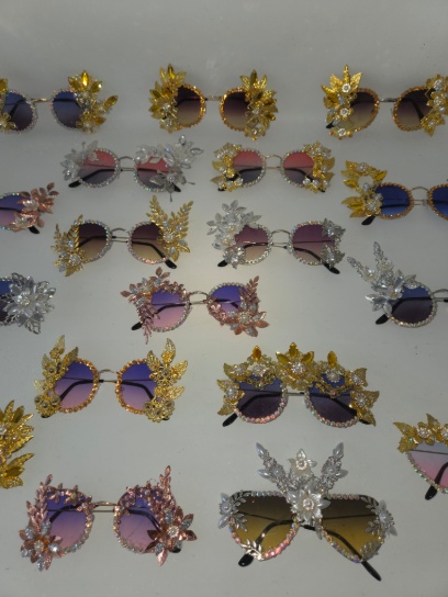 Lentes redondos decorados
