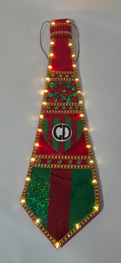 Corbata bordada