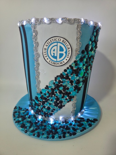 Galera de Belgrano de Córdoba bordada