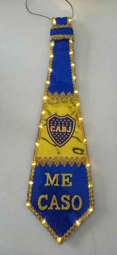 Corbata bordada personalizada
