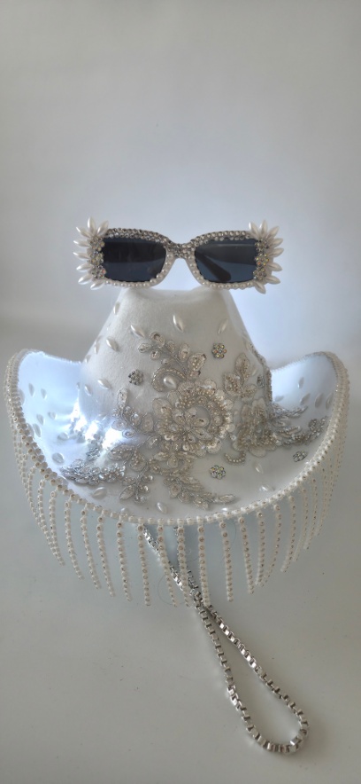 Combo cowboy con lentes