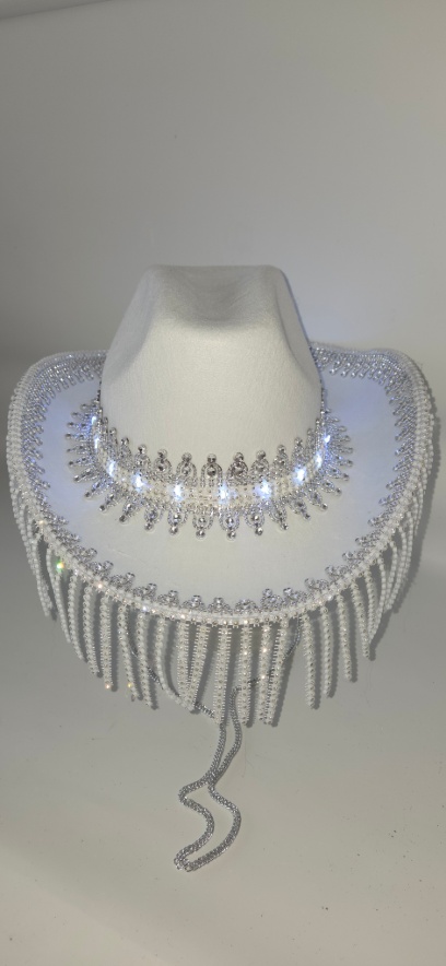 Cowboy con flecos de strass